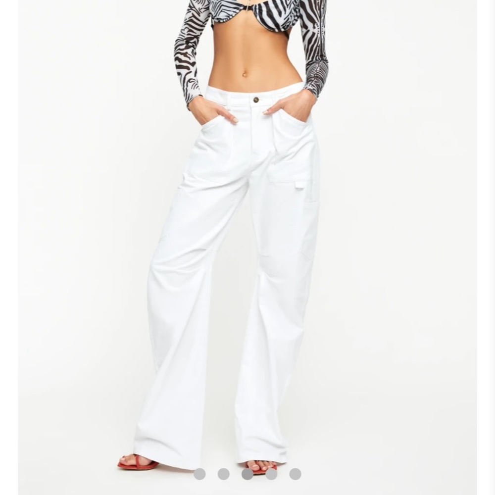 Lioness Miami Vice White Jean